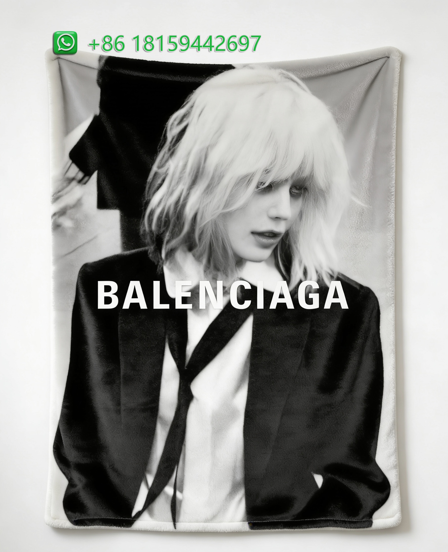 Balenciaga Throw Blankets